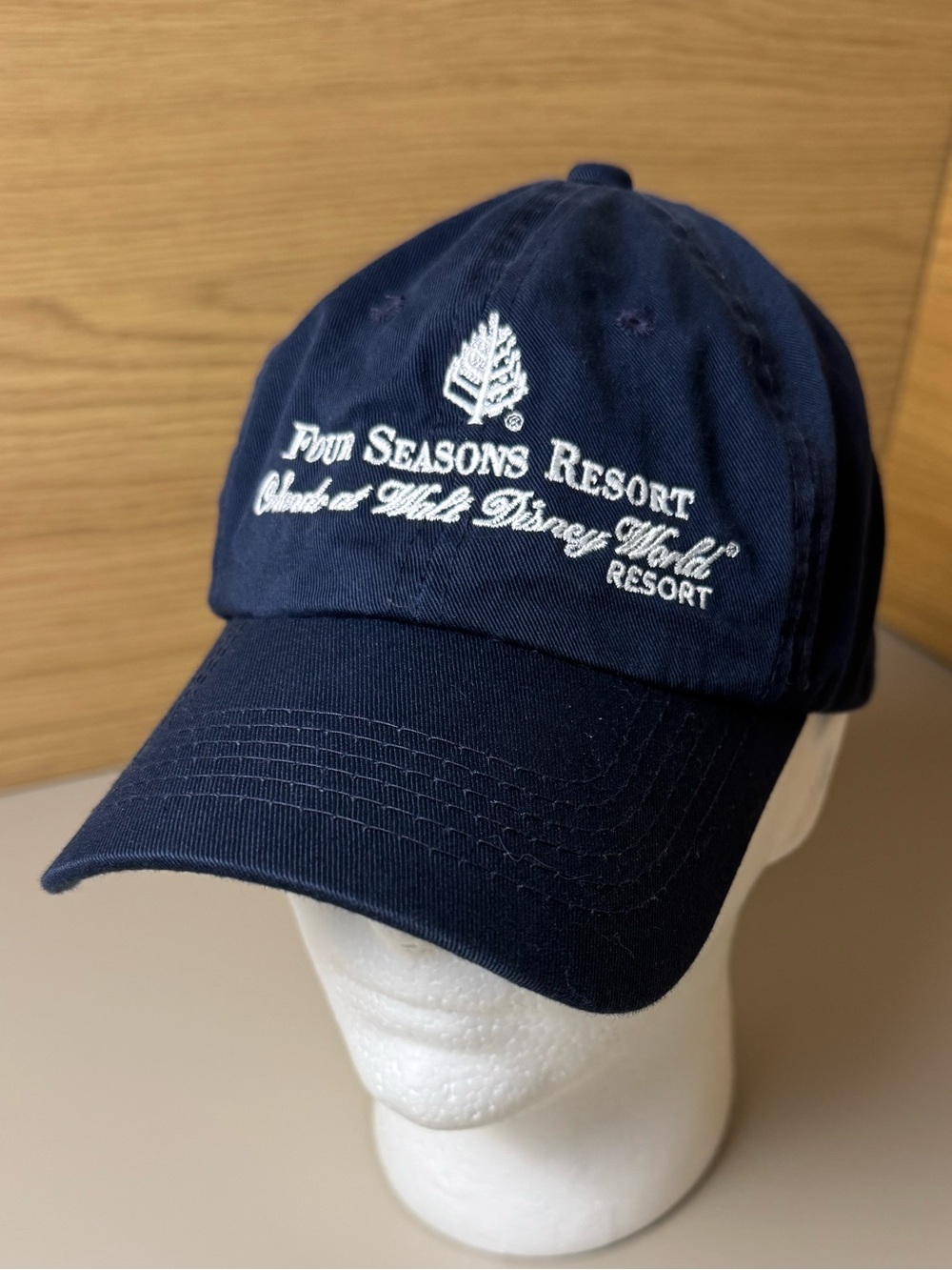 Disney WDW Four Seasons Resort “dad hat” navy blue
